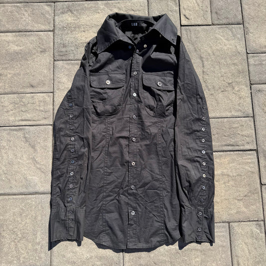 LGB Black Button Up Shirt