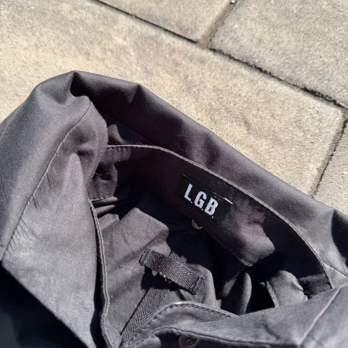 LGB Black Button Up Shirt