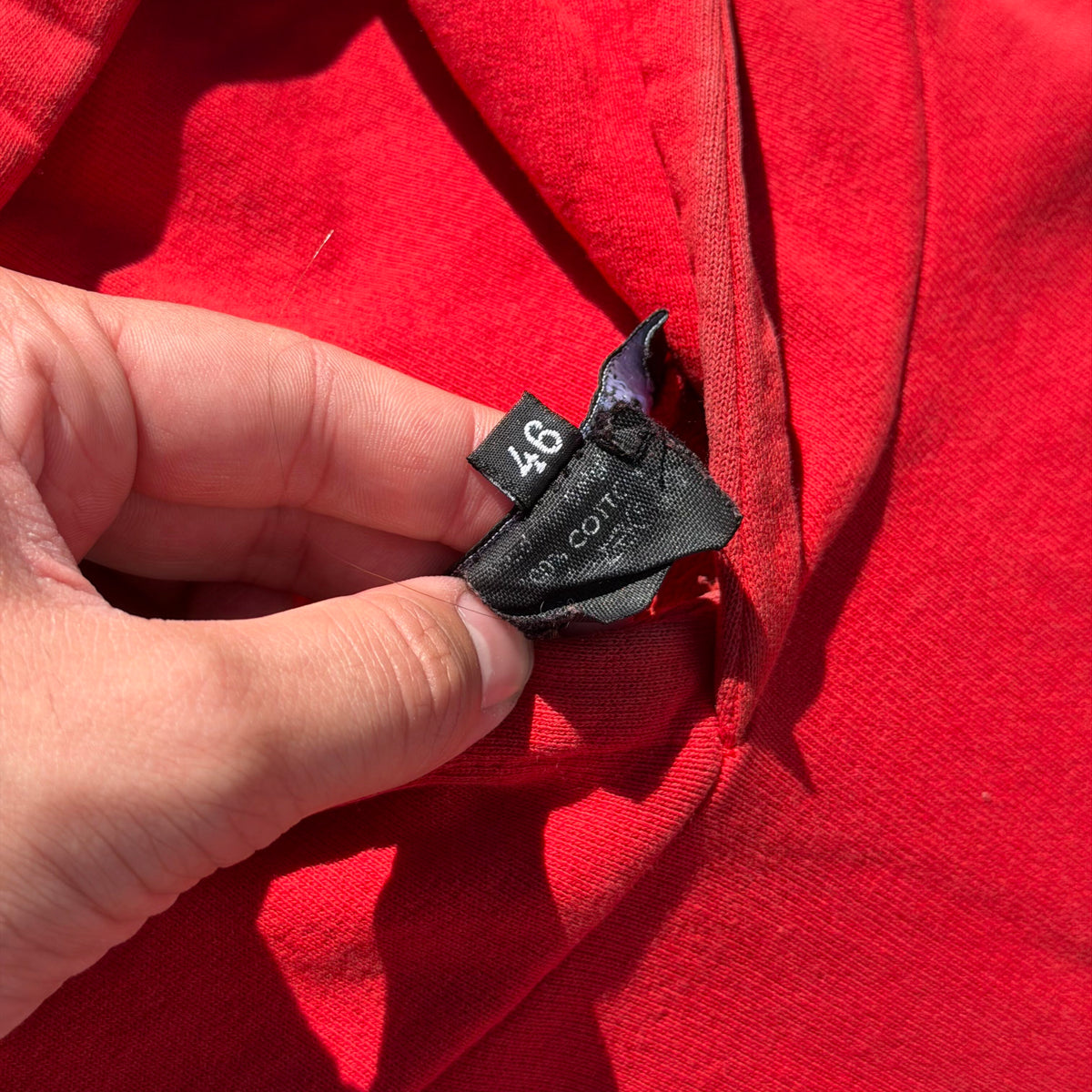 SS02 Raf Simons Silence & Secrecy Hoodie