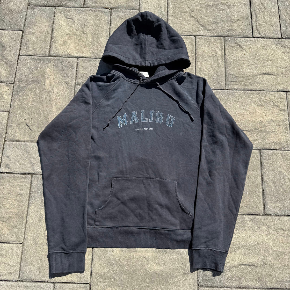 2019 Saint Laurent Paris Malibu Hoodie