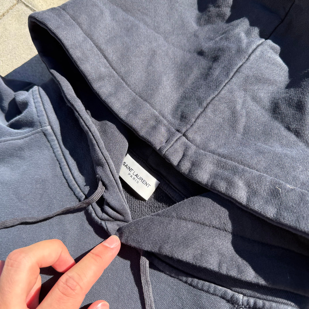 2019 Saint Laurent Paris Malibu Hoodie