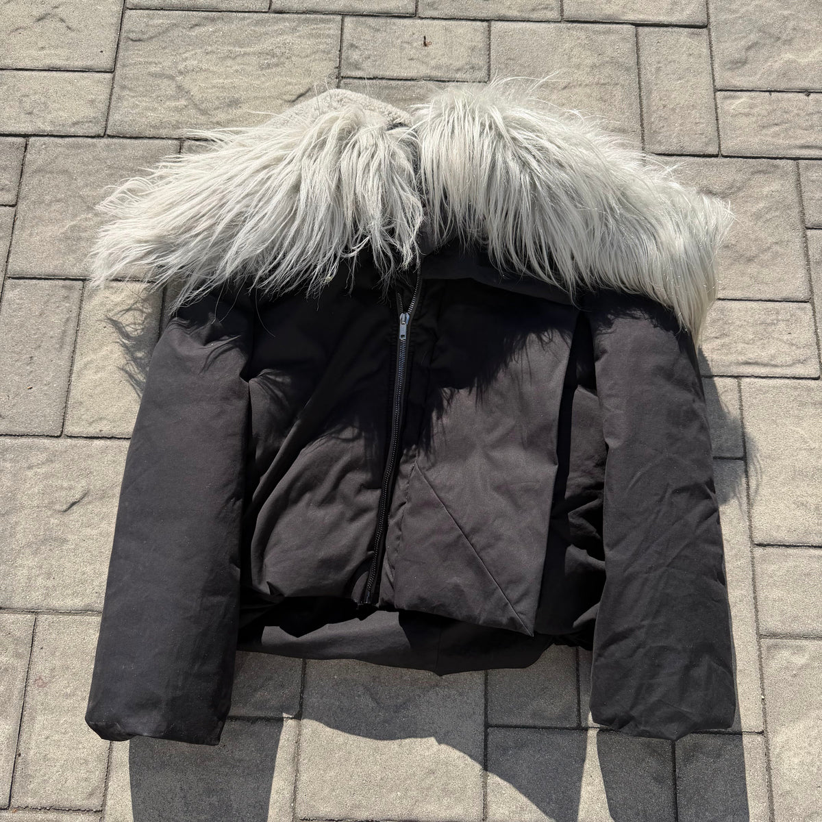 FW22 Rick Owens Goat Hair Parka