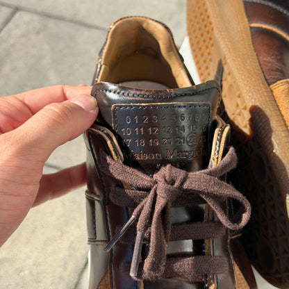 Margiela Coffee Leather Gat