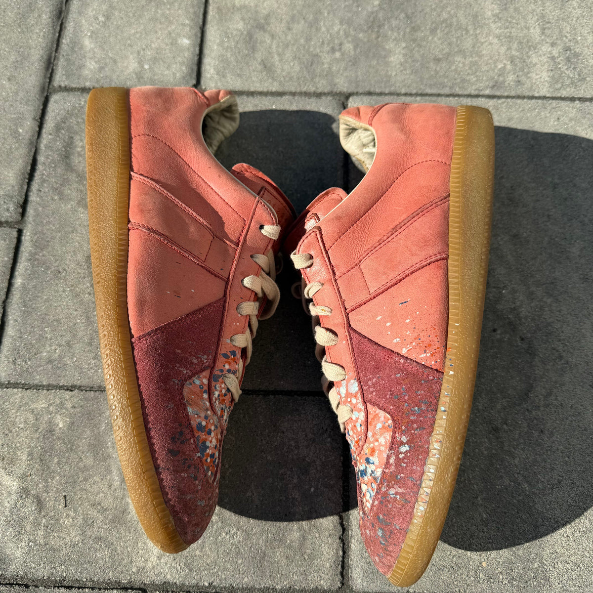 Margiela Paint Splatter Gat Sneaker