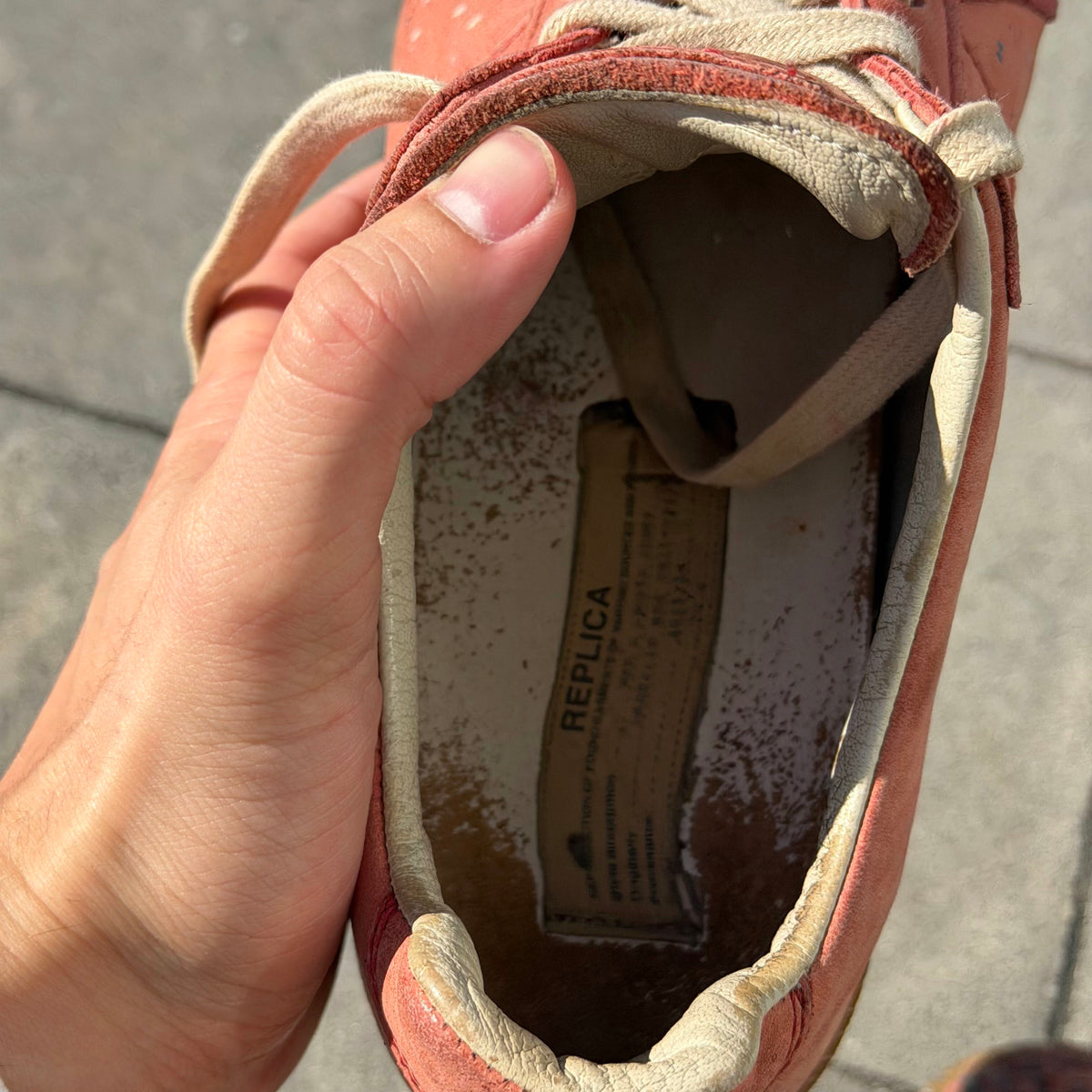 Margiela Paint Splatter Gat Sneaker