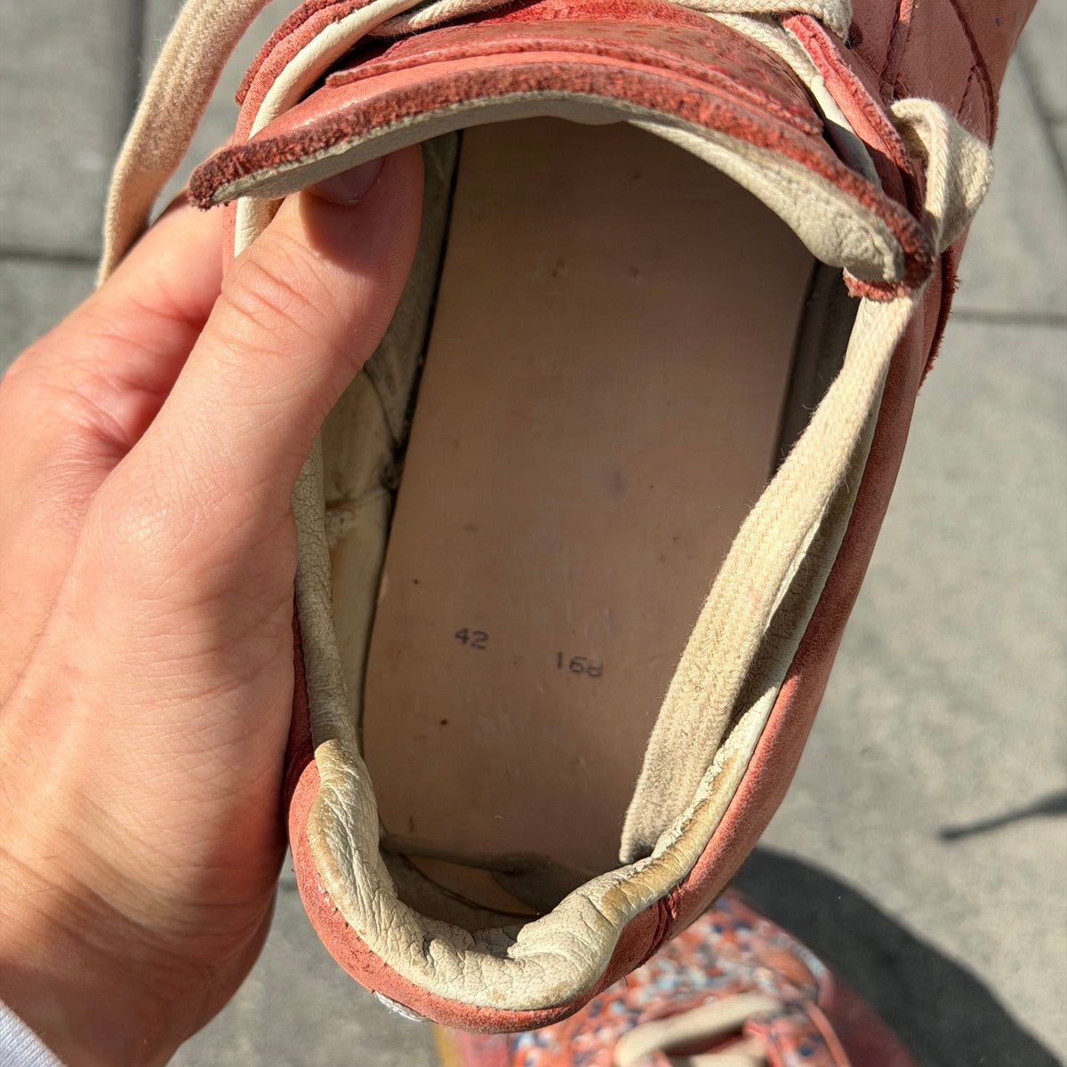 Margiela Paint Splatter Gat Sneaker