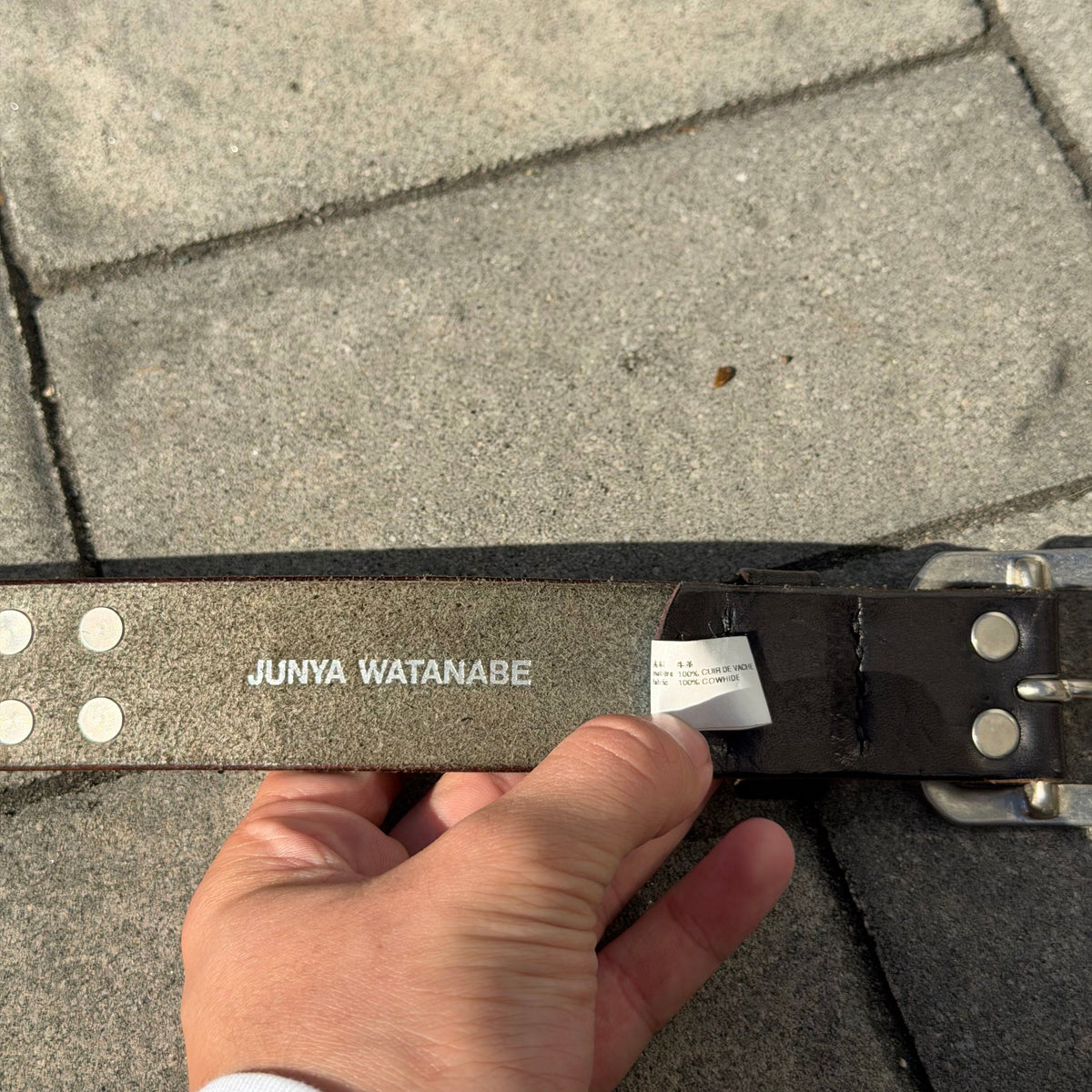 Junya Watanabe Spiked Belt