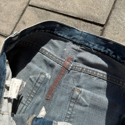 FW12 Rick Owens Stone Wash Detroit Denim