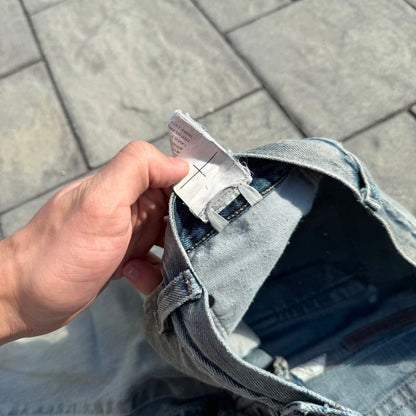 FW12 Rick Owens Stone Wash Detroit Denim