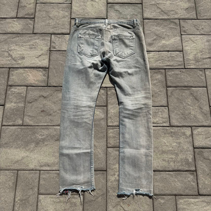 FW12 Rick Owens Stone Wash Detroit Denim