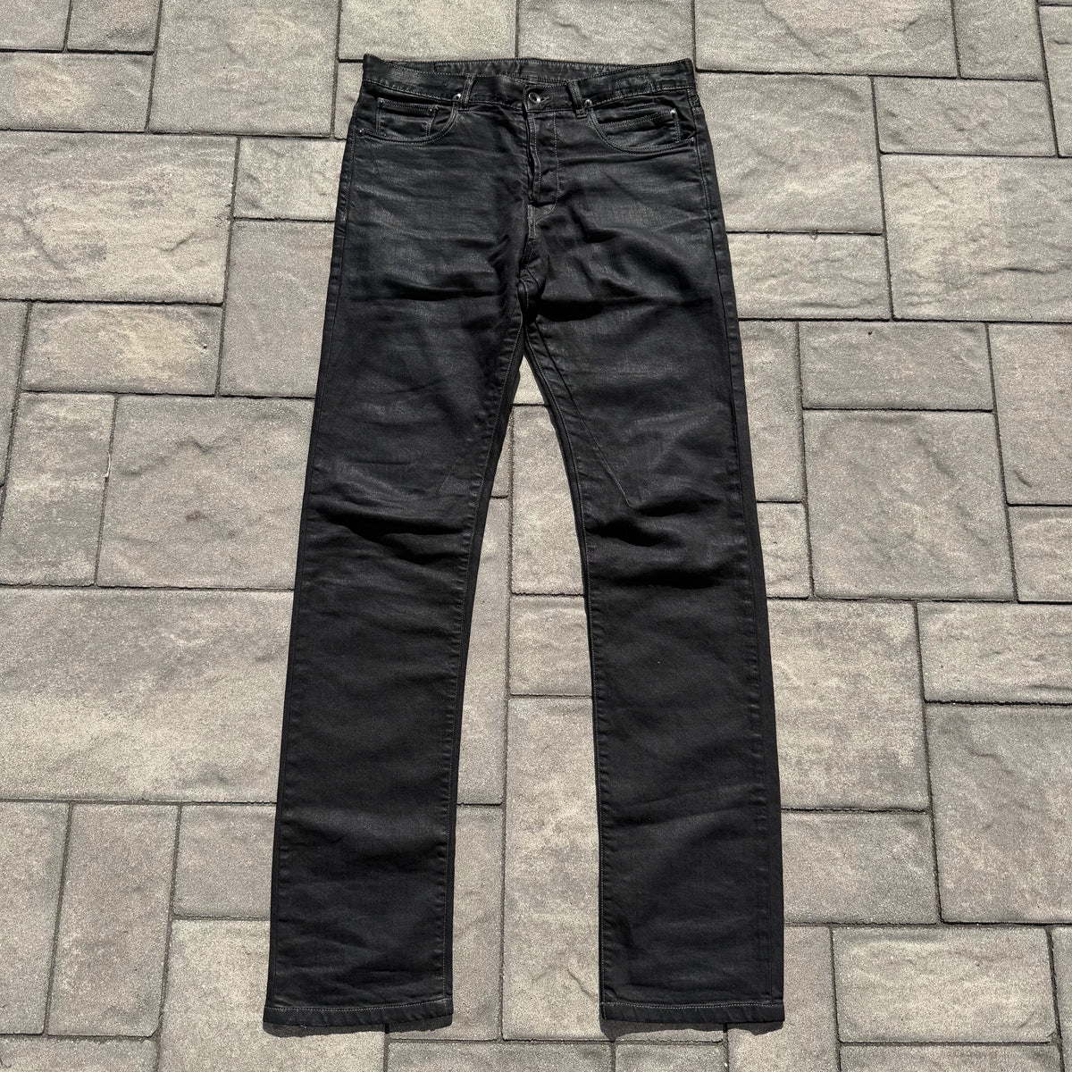 SS09 Rick Owens SBK Waxed Denim
