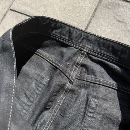 SS09 Rick Owens SBK Waxed Denim