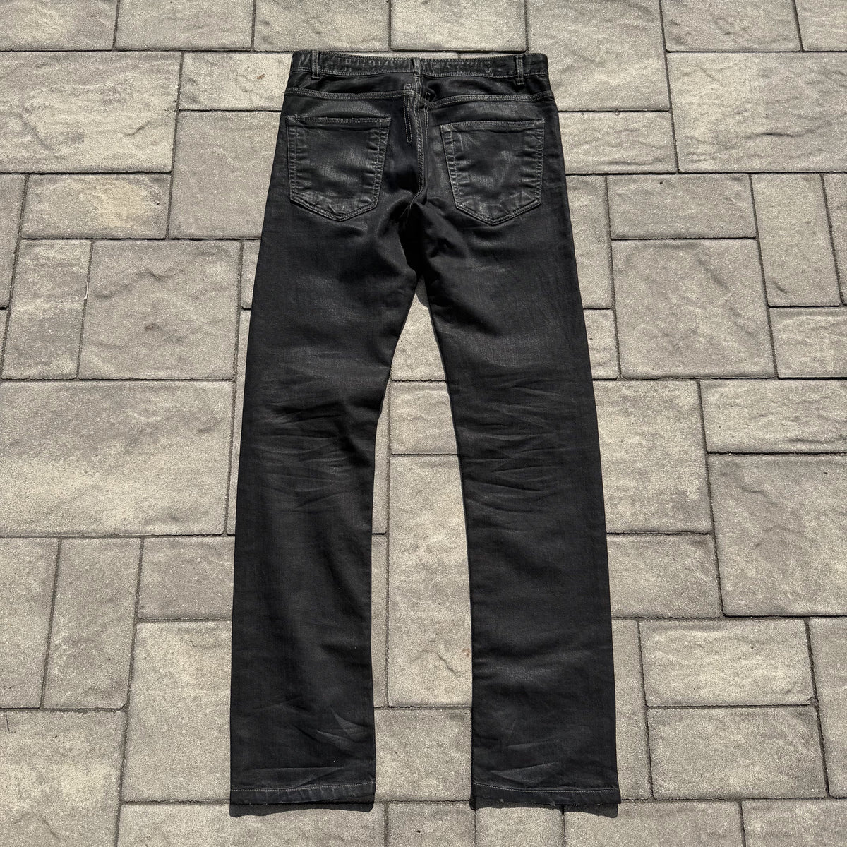 SS09 Rick Owens SBK Waxed Denim
