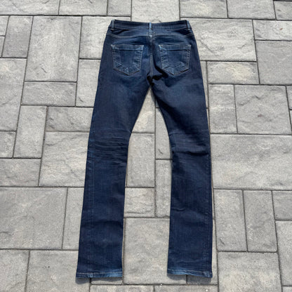 SS17 Rick Owens Blue Detroit Cut Denim