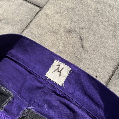 Miju Repairs Purple Only Wanted To Be Loved Denim