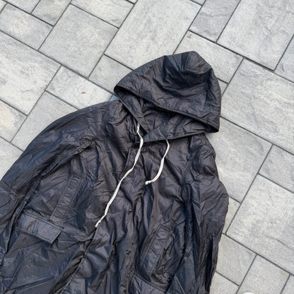 FW18 Rick Owens Nylon Trench Coat