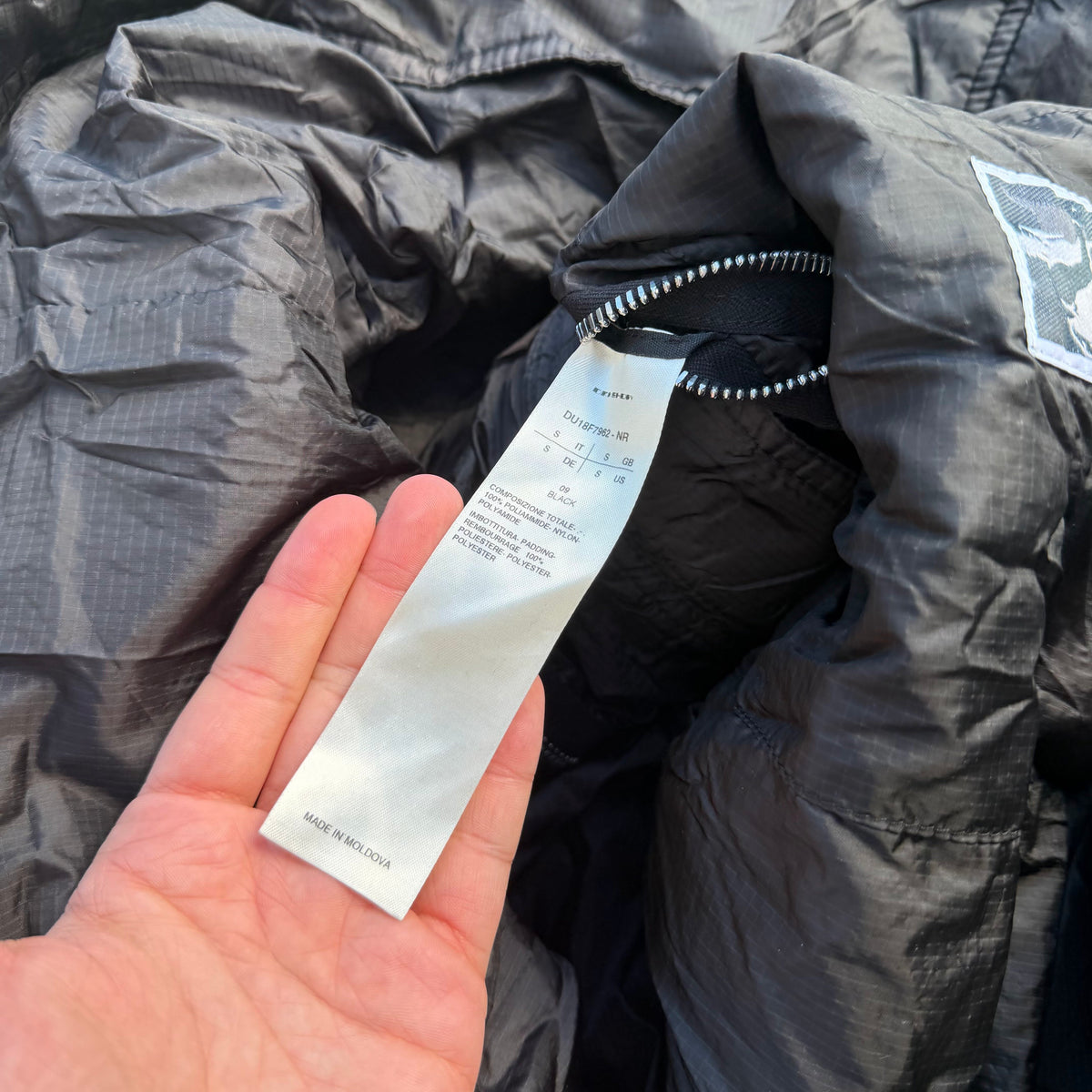 FW18 Rick Owens Nylon Trench Coat
