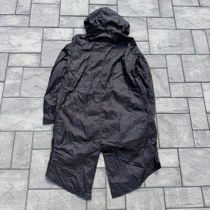 FW18 Rick Owens Nylon Trench Coat