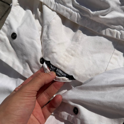 SS04 Raf Simons Sample White Parka
