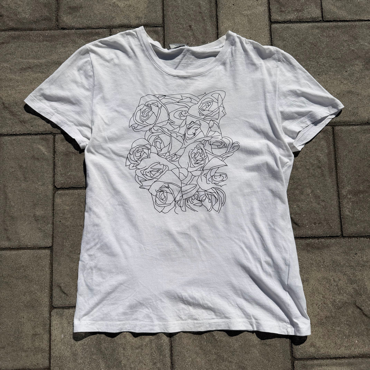 SS07 Dior Homme Roses Tee