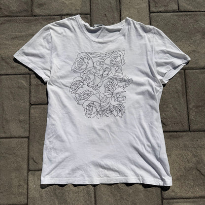 SS07 Dior Homme Roses Tee