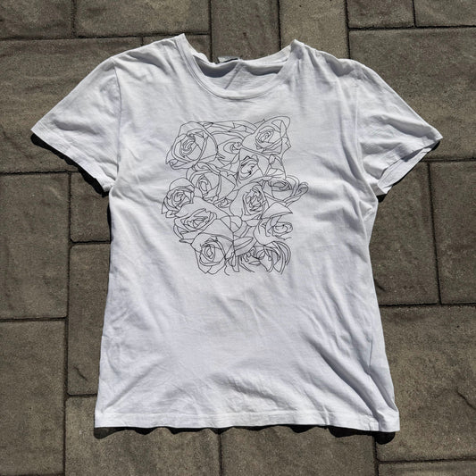 SS07 Dior Homme Roses Tee