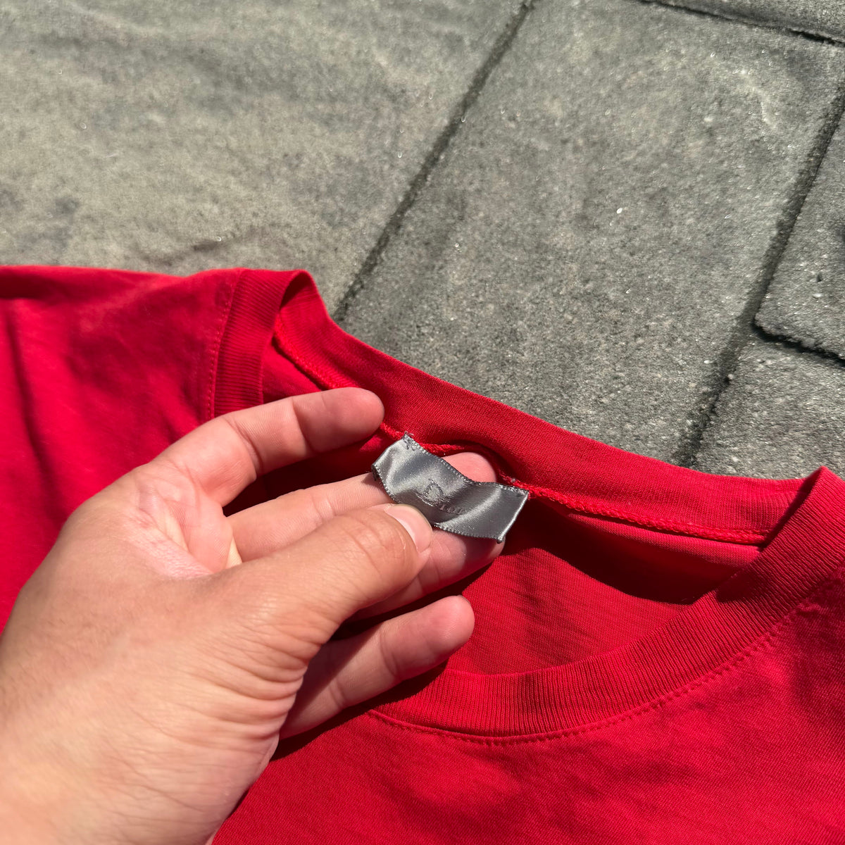 SS07 Dior Homme Red Forest Tee