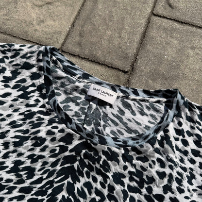 FW16 Saint Laurent Paris Babycat Tee