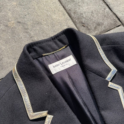Saint Laurent Paris Gold Trim Blazer