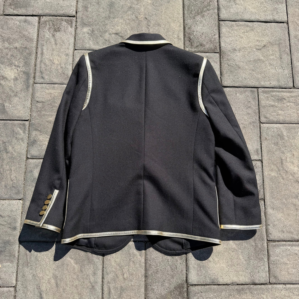 Saint Laurent Paris Gold Trim Blazer