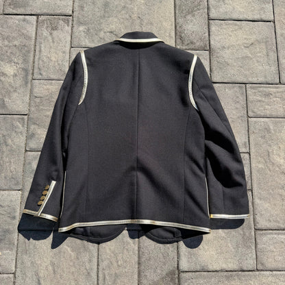 Saint Laurent Paris Gold Trim Blazer