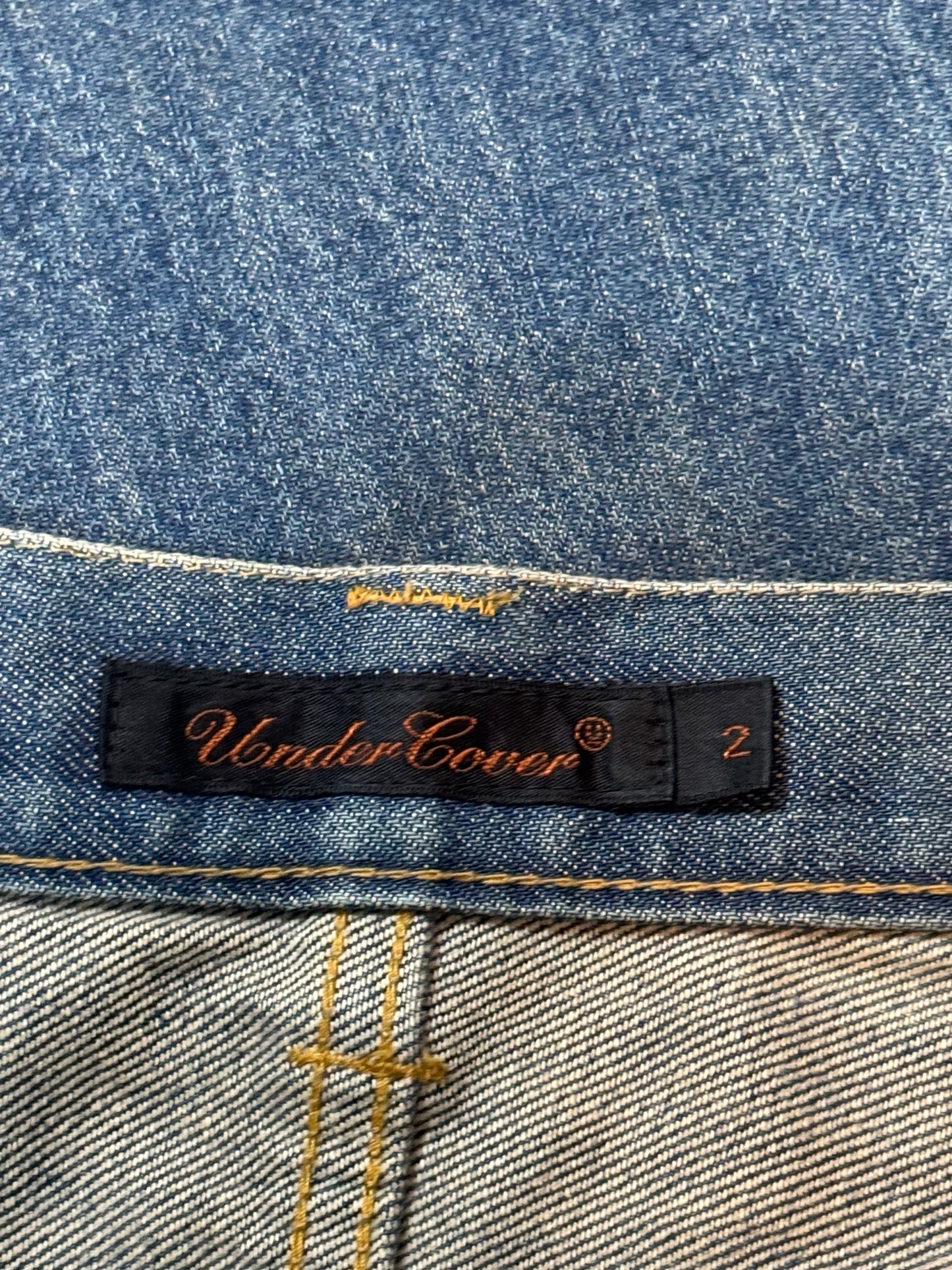 AW05 Underdover Hearts Denim