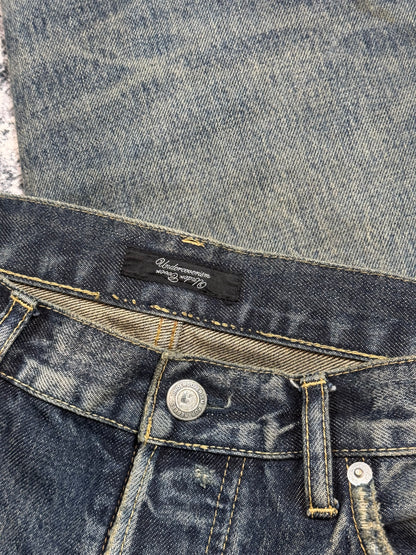 SS10 Undercover Black Yarn 68 Denim