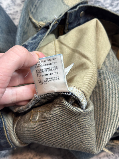 SS10 Undercover Black Yarn 68 Denim