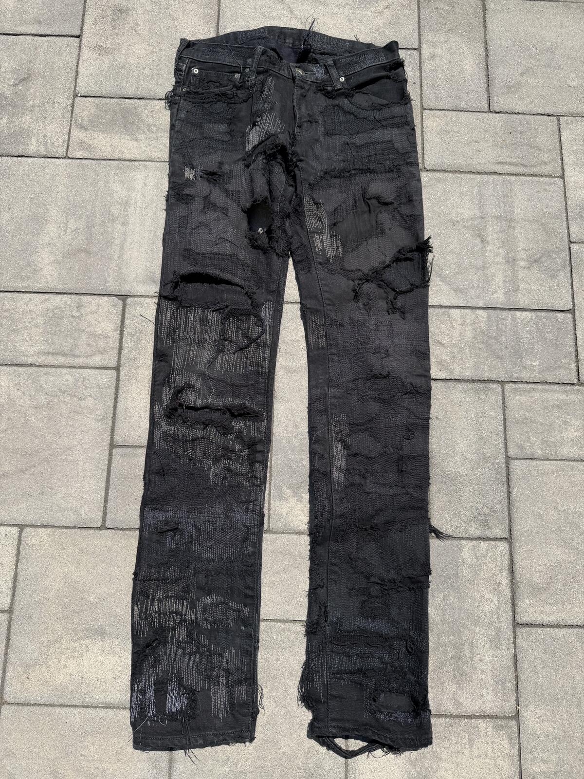 AW05 Undercover Black 85 Denim