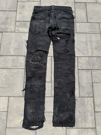 AW05 Undercover Black 85 Denim