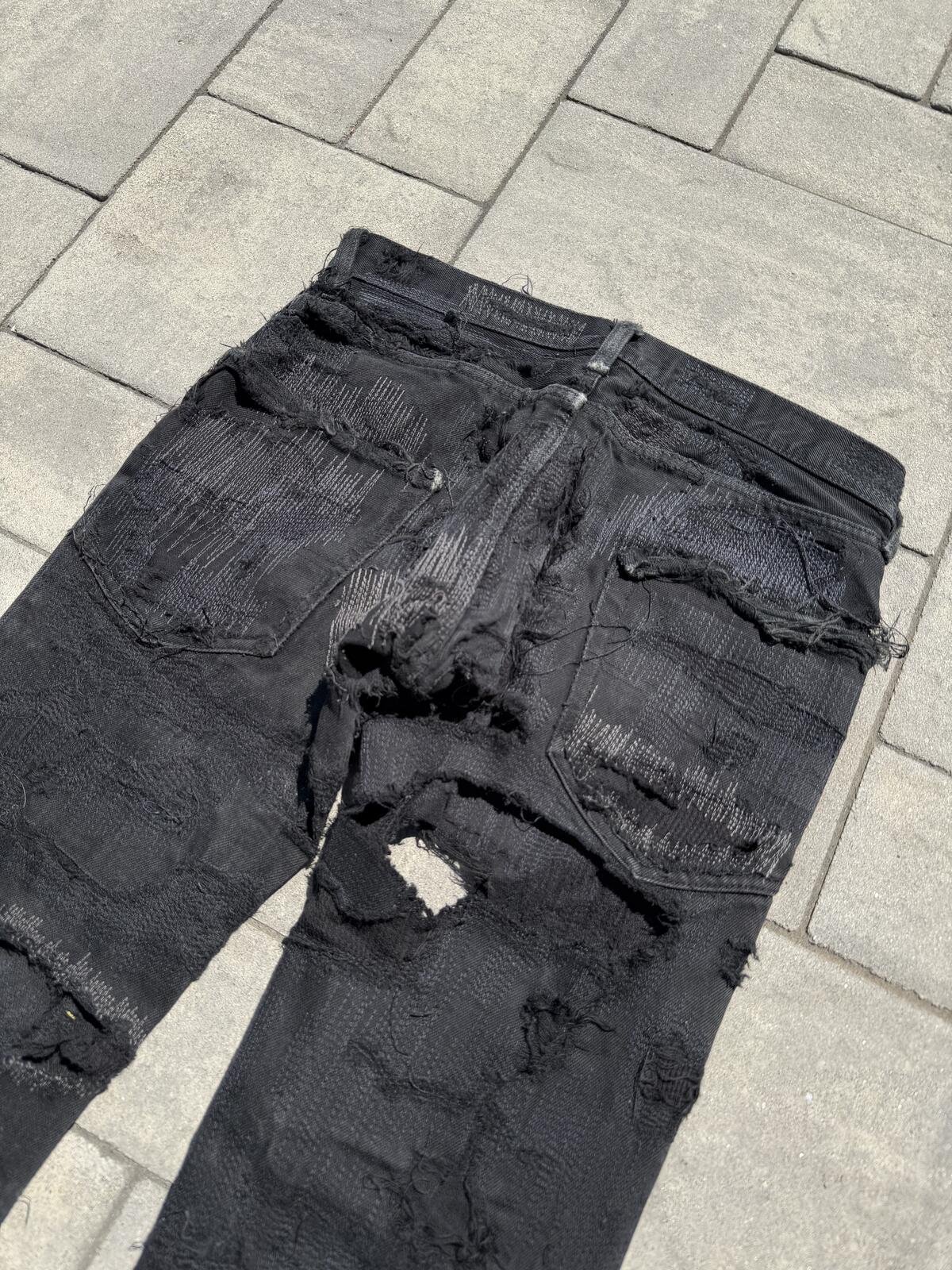 AW05 Undercover Black 85 Denim