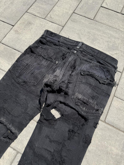 AW05 Undercover Black 85 Denim