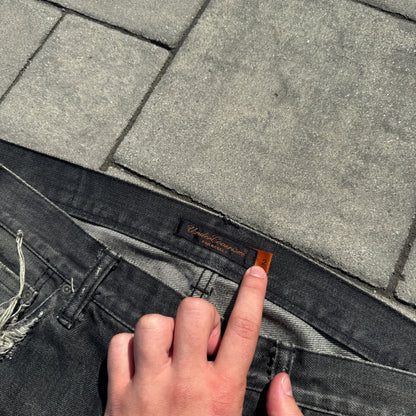 AW04 Undercover Yellow Yarn 64 Denim