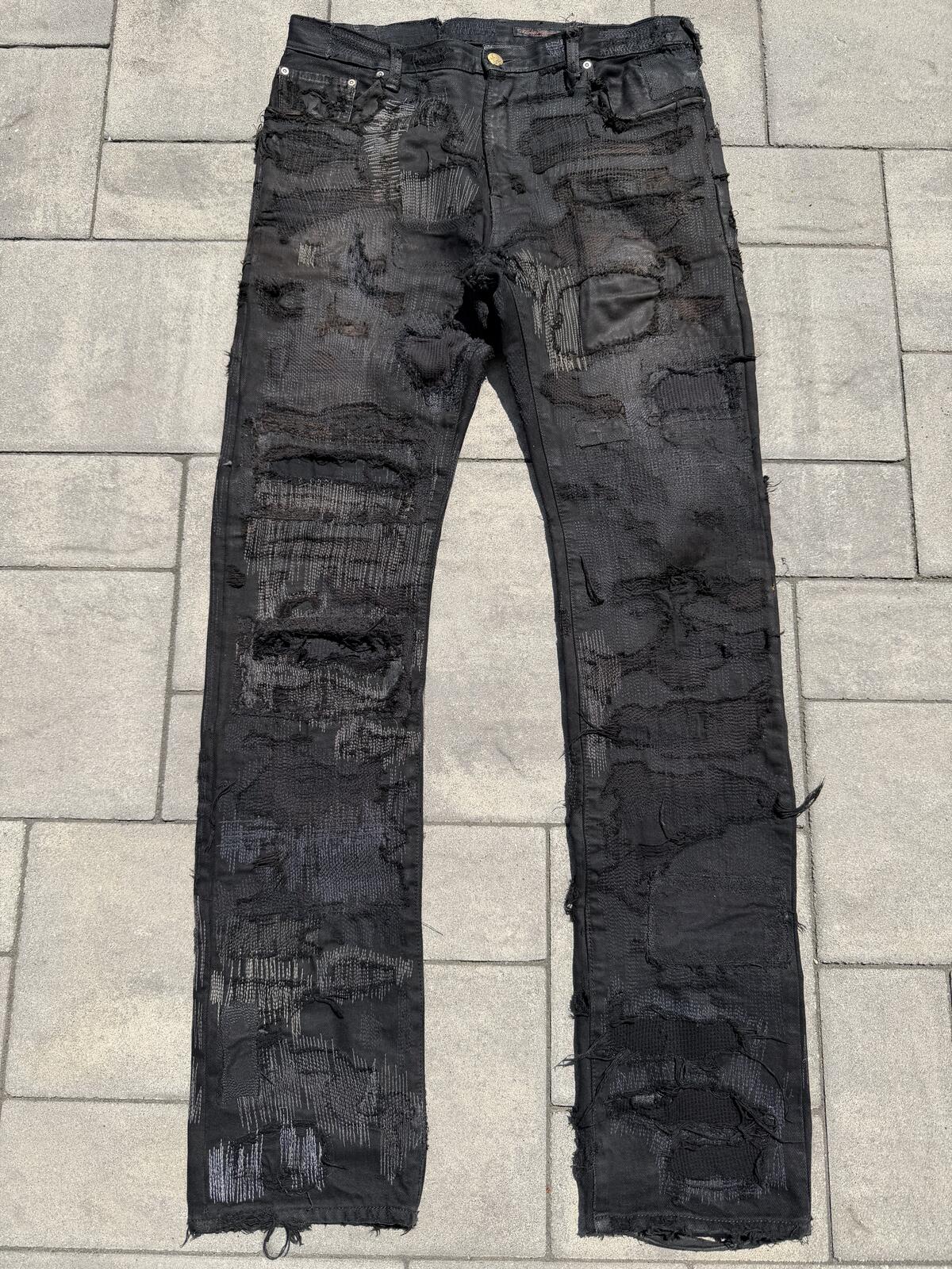 AW05 Undercover Black 85 Denim