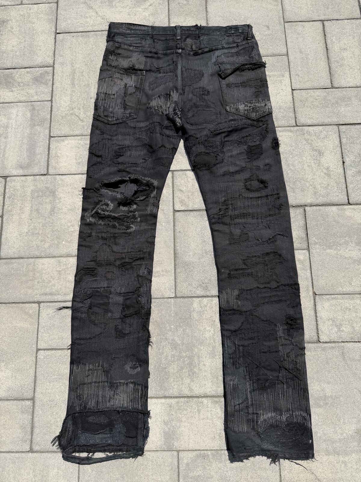AW05 Undercover Black 85 Denim