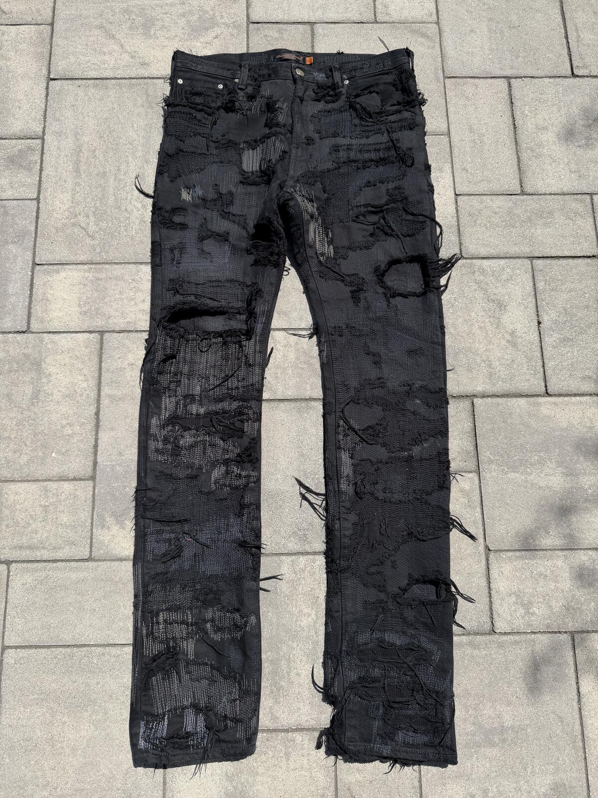 AW05 Undercover Black 85 Denim