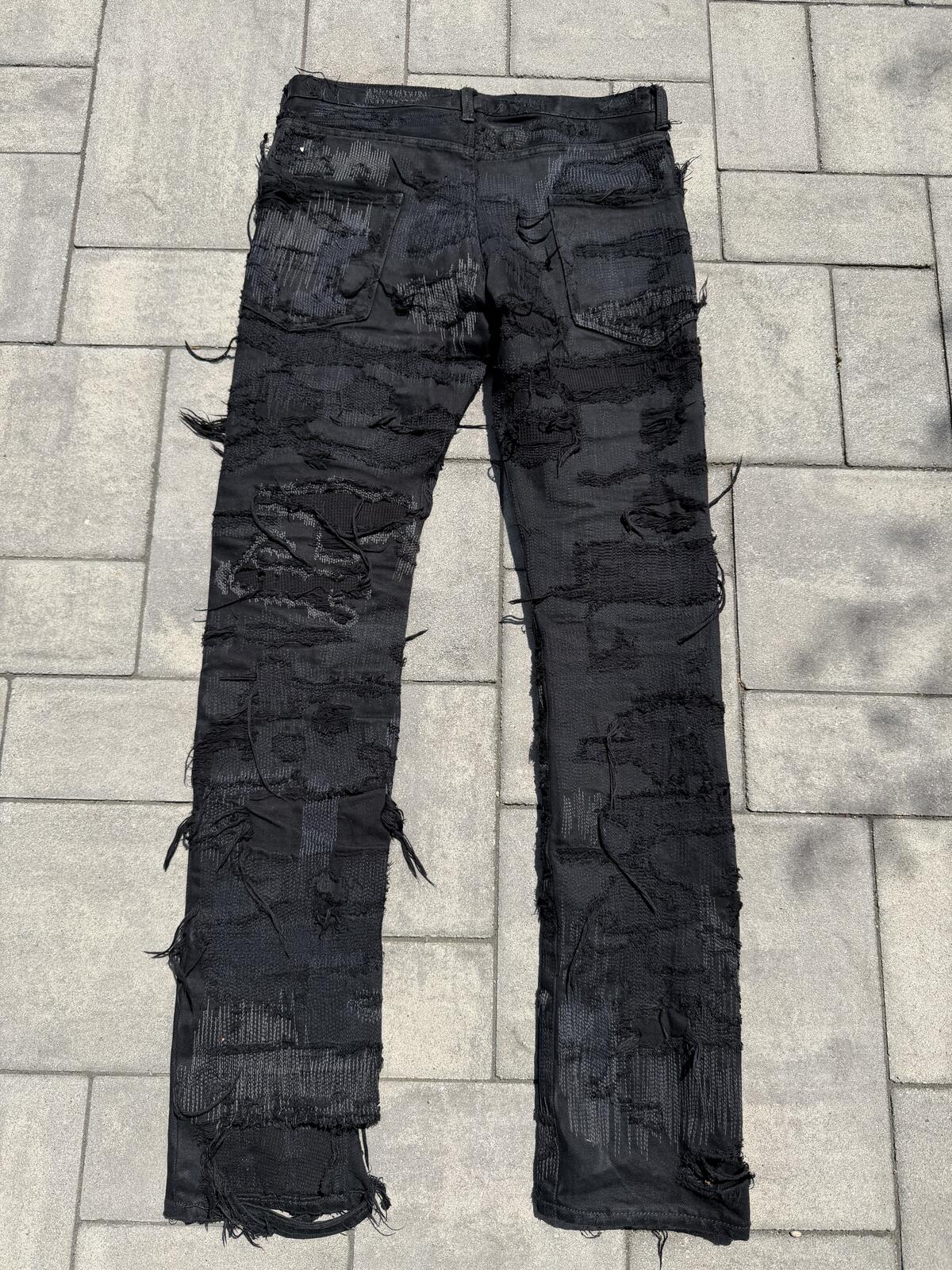 AW05 Undercover Black 85 Denim