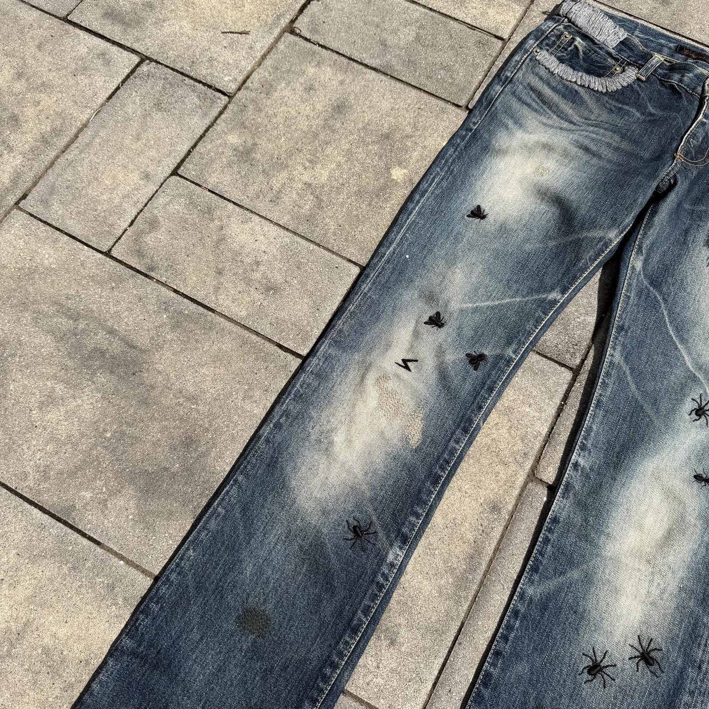 AW06 Undercover BBV Bug Denim