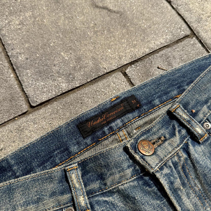 AW04 Undercover Red Yarn 68 Denim