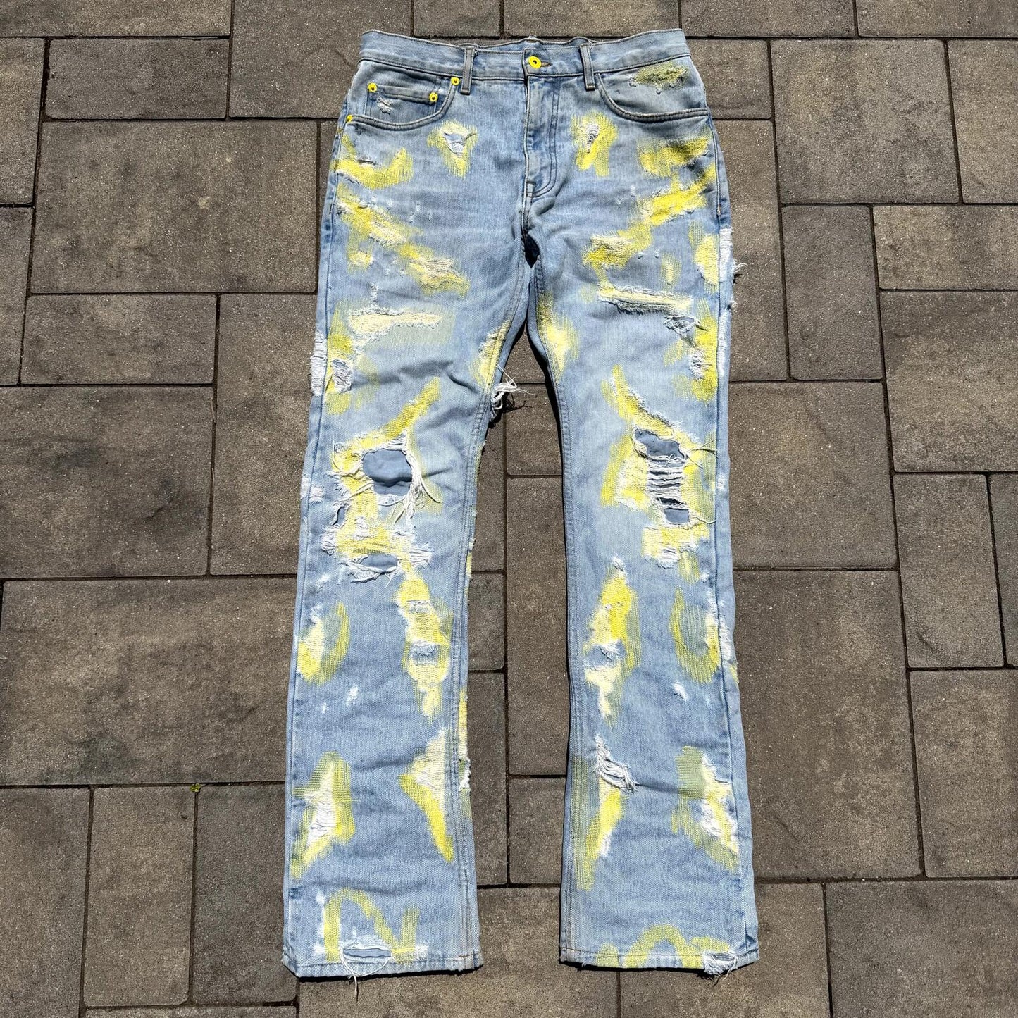 Endless Yellow/Blue Denim