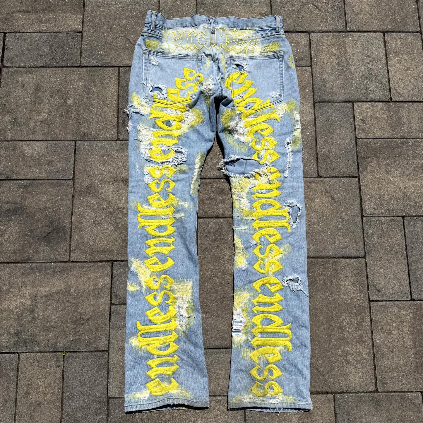 Endless Yellow/Blue Denim