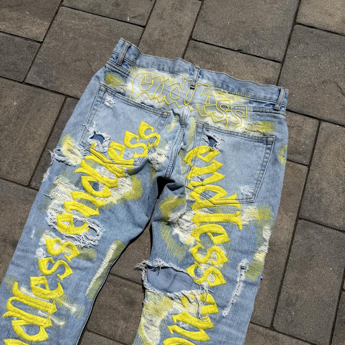 Endless Yellow/Blue Denim