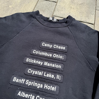 AW05 Raf Simons Haunted Places Crewneck