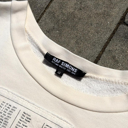 AW05 Raf Simons 'Alamo' Crewneck